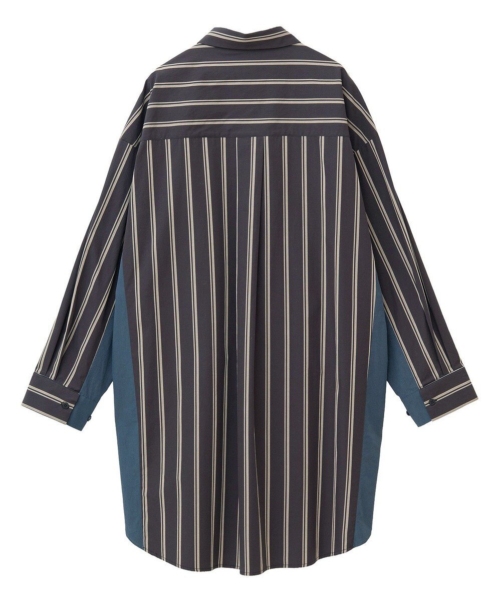 YECCA VECCA 2way袖デザインロングシャツ 