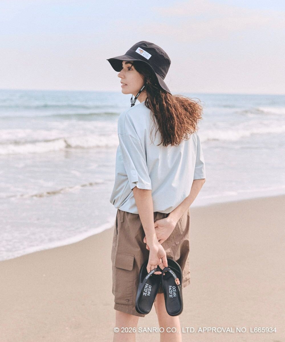 OP／FILA 【Ocean Pacific×ハローキティ】ラッシュTシャツ 