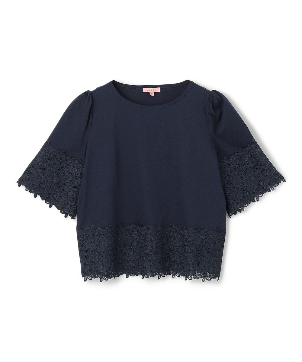 TOCCA FLOWER PATTERN LACE トップス 