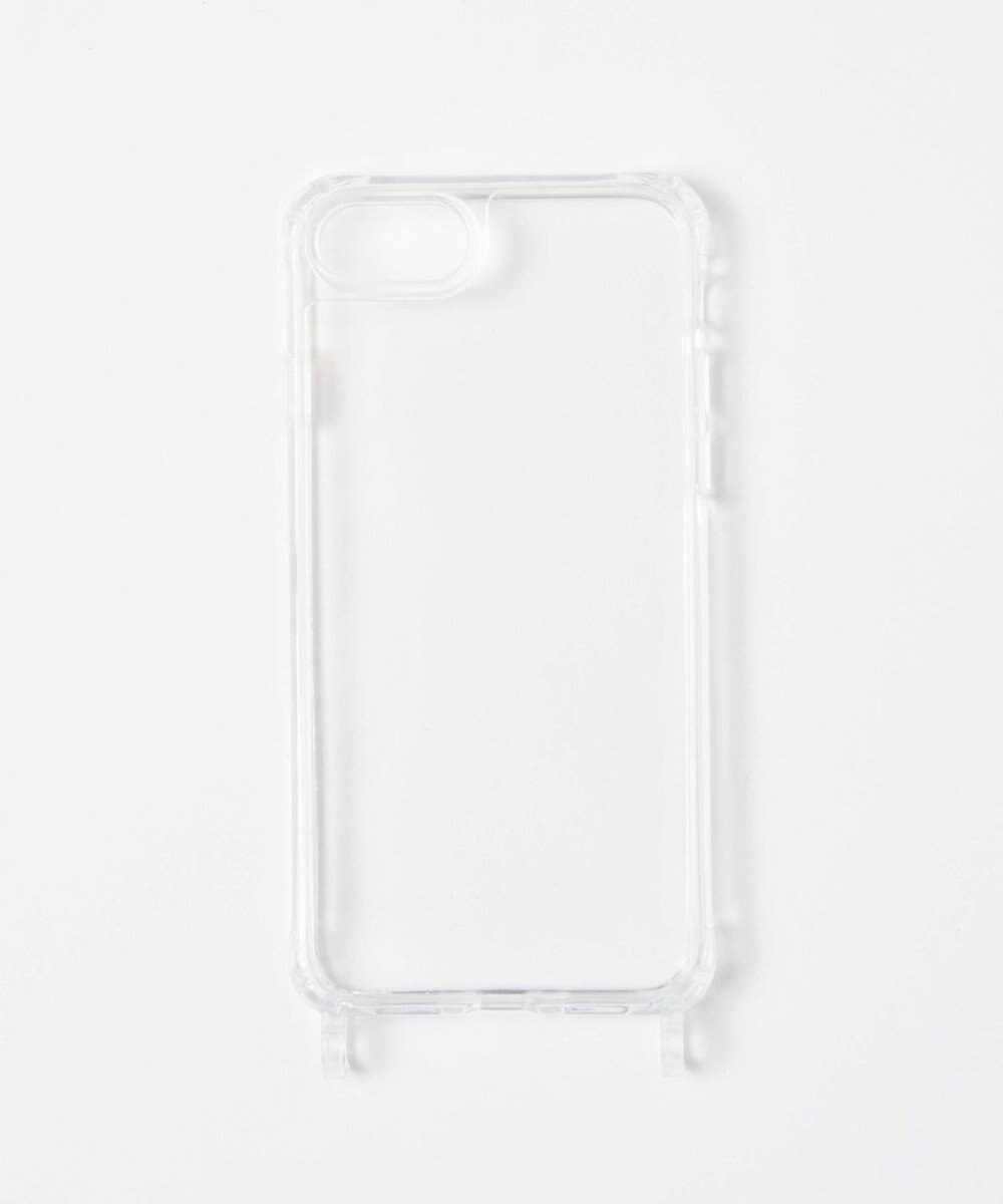 WEGO ストラップホール付きクリアiphoneケース 