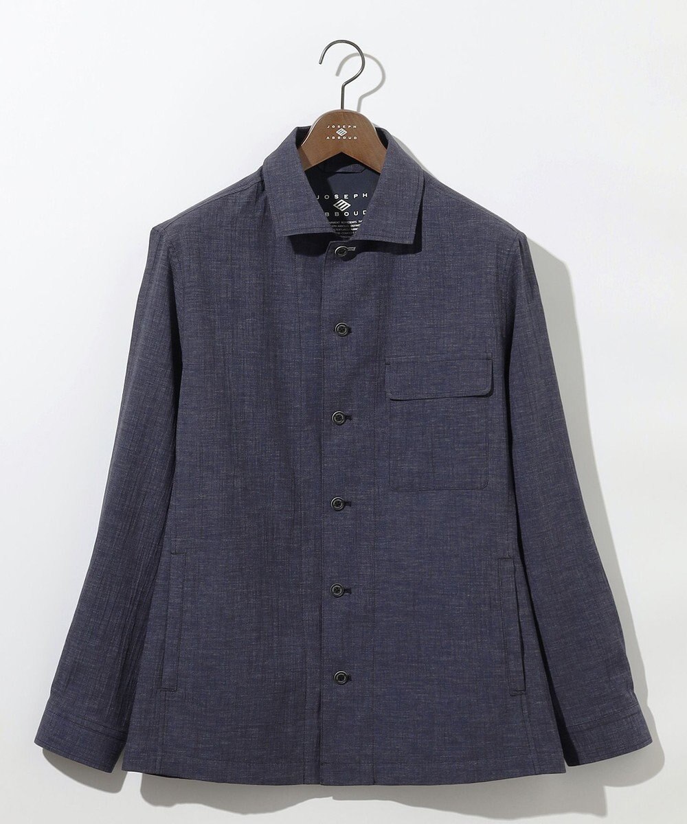 JOSEPH ABBOUD 【洗える・麻混】クールリネン シャツ 