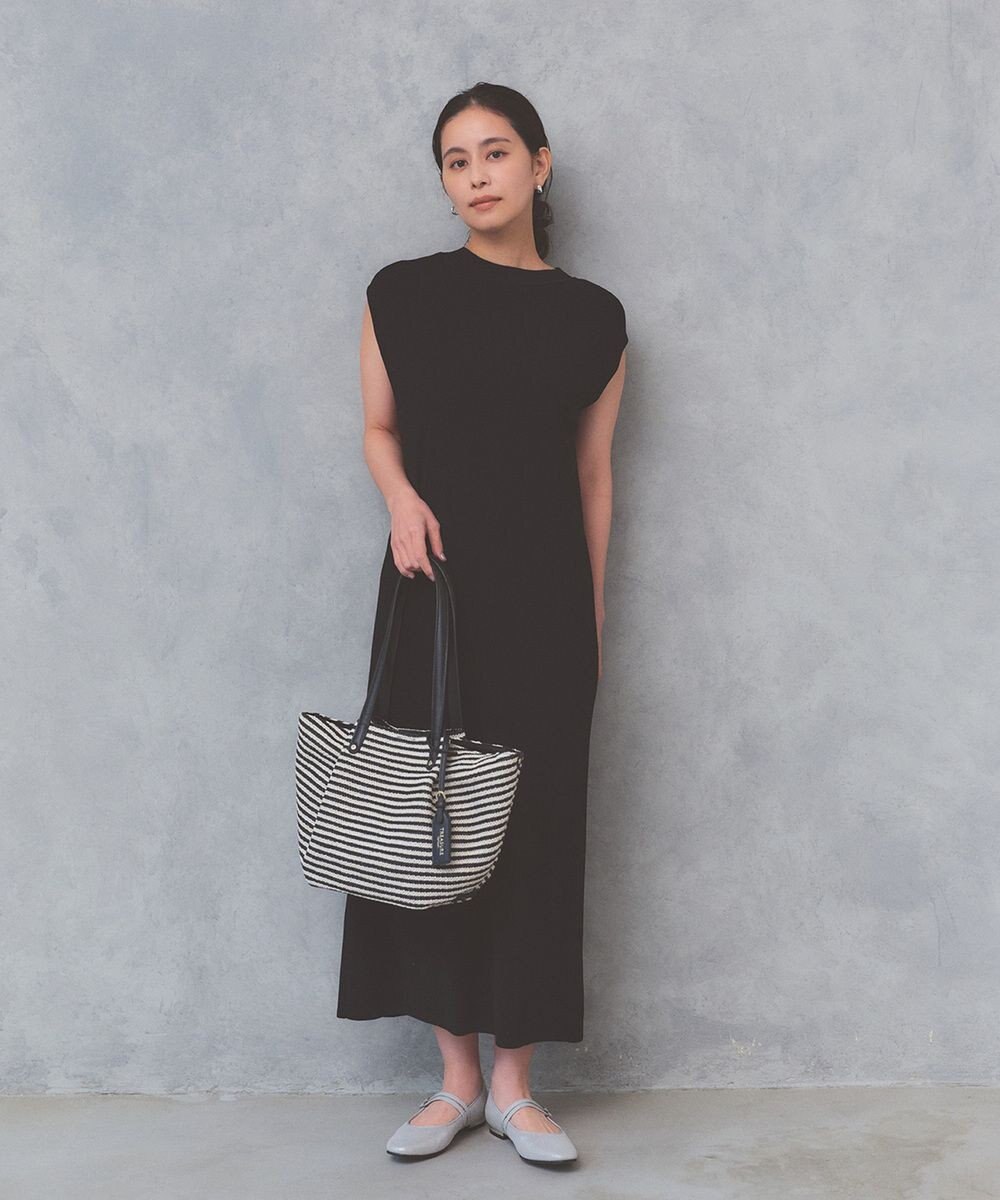 TOPKAPI 【TREASURE TOPKAPI】ロングハンドル タック カゴバッグ 