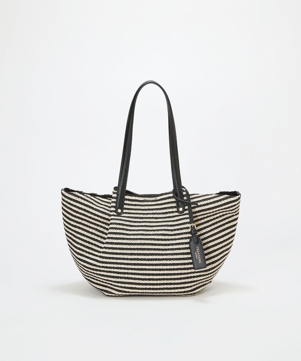 TOPKAPI 【TREASURE TOPKAPI】ロングハンドル タック カゴバッグ 