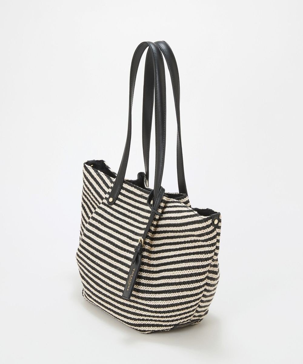 TOPKAPI 【TREASURE TOPKAPI】ロングハンドル タック カゴバッグ 