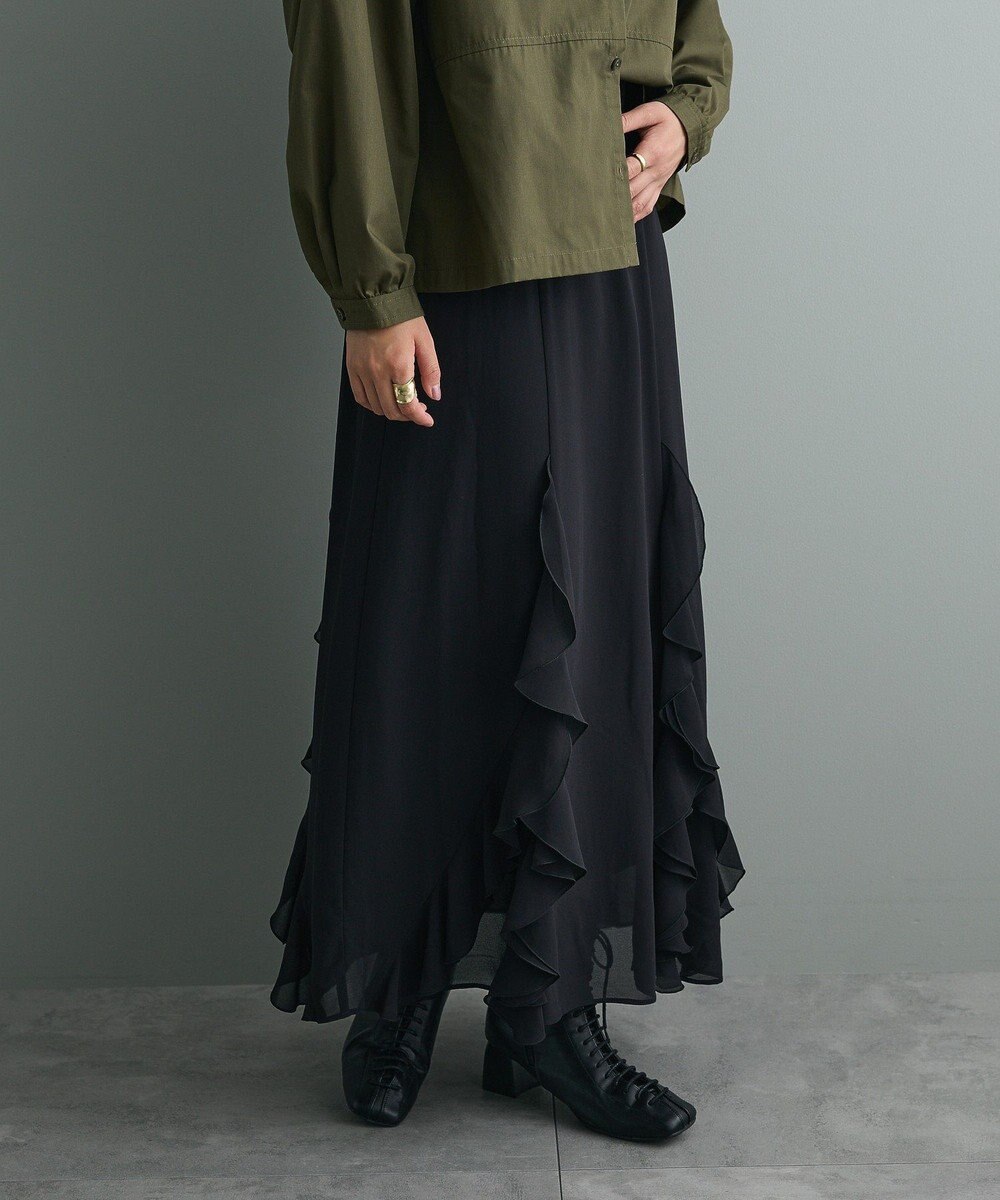 CRAFT STANDARD BOUTIQUE ラッフルロングスカート 