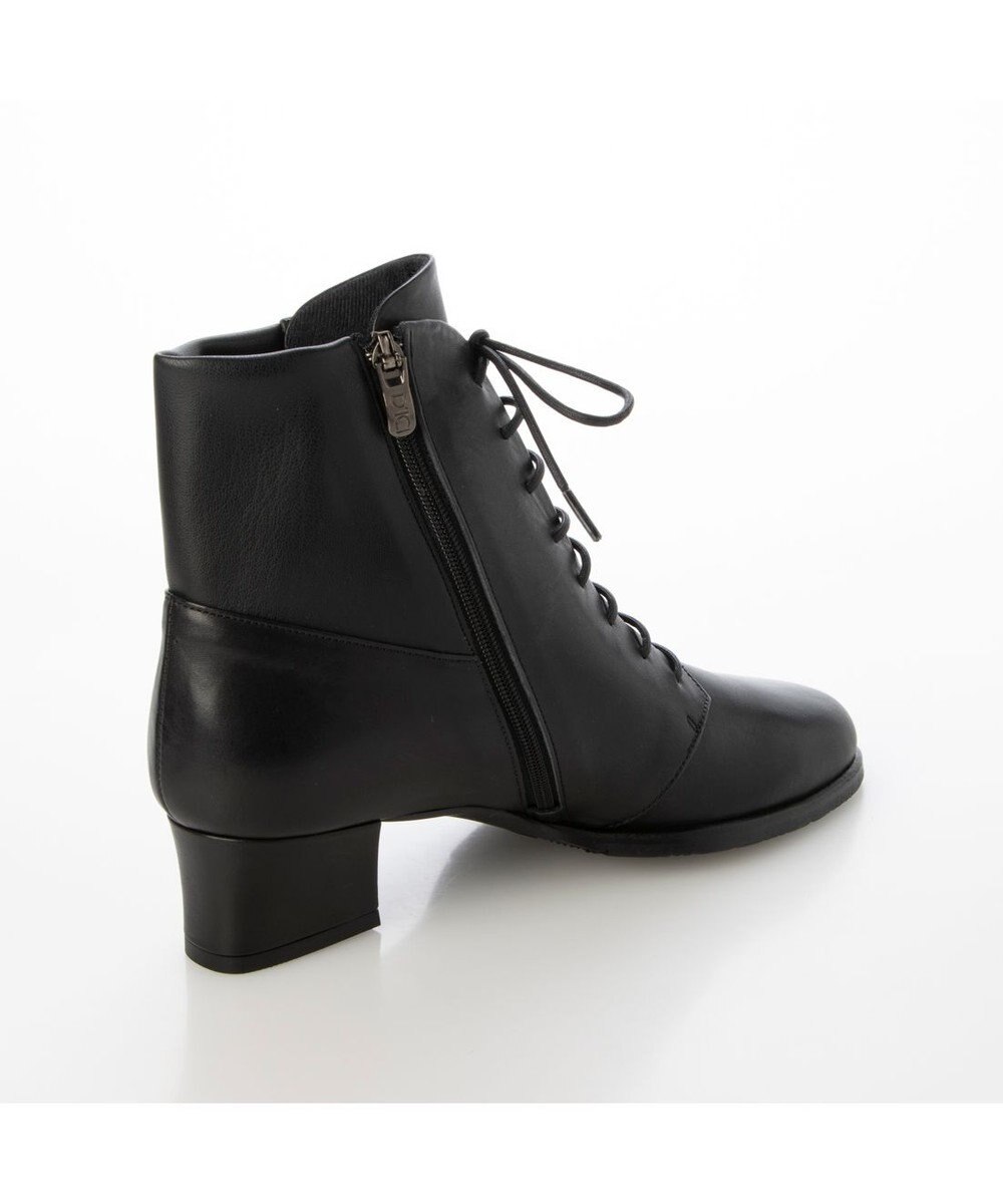 MODE ET JACOMO <D'ICI>チャンキーヒールレースアップショートブーツ 