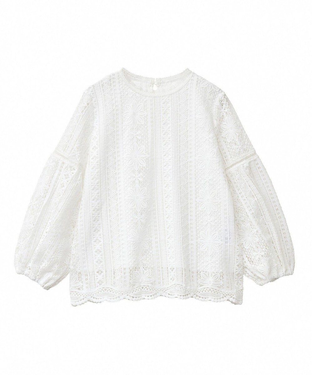 earth music&ecology レースプルオーバー 