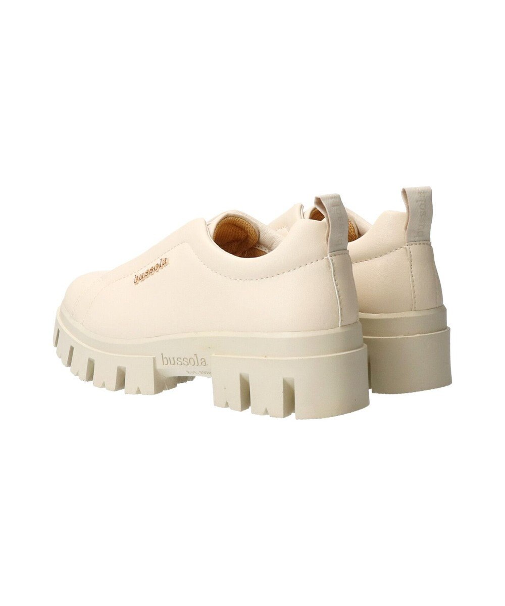 INTER-CHAUSSURES 【BUSSOLA】厚底スリッポンシューズ 