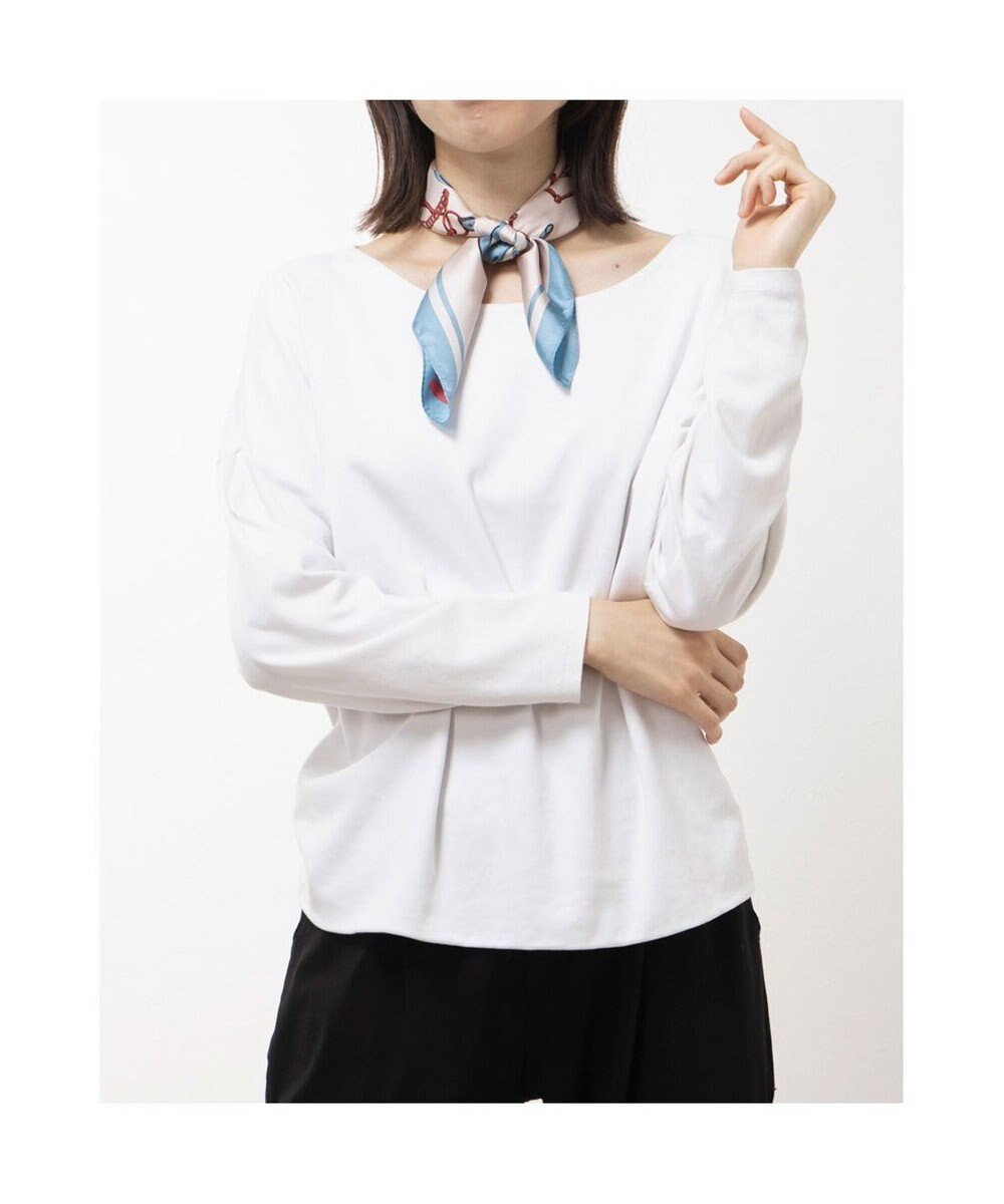 UNBILLION カカトゥ kakatoo / ベルト柄配色シルクスカーフ 