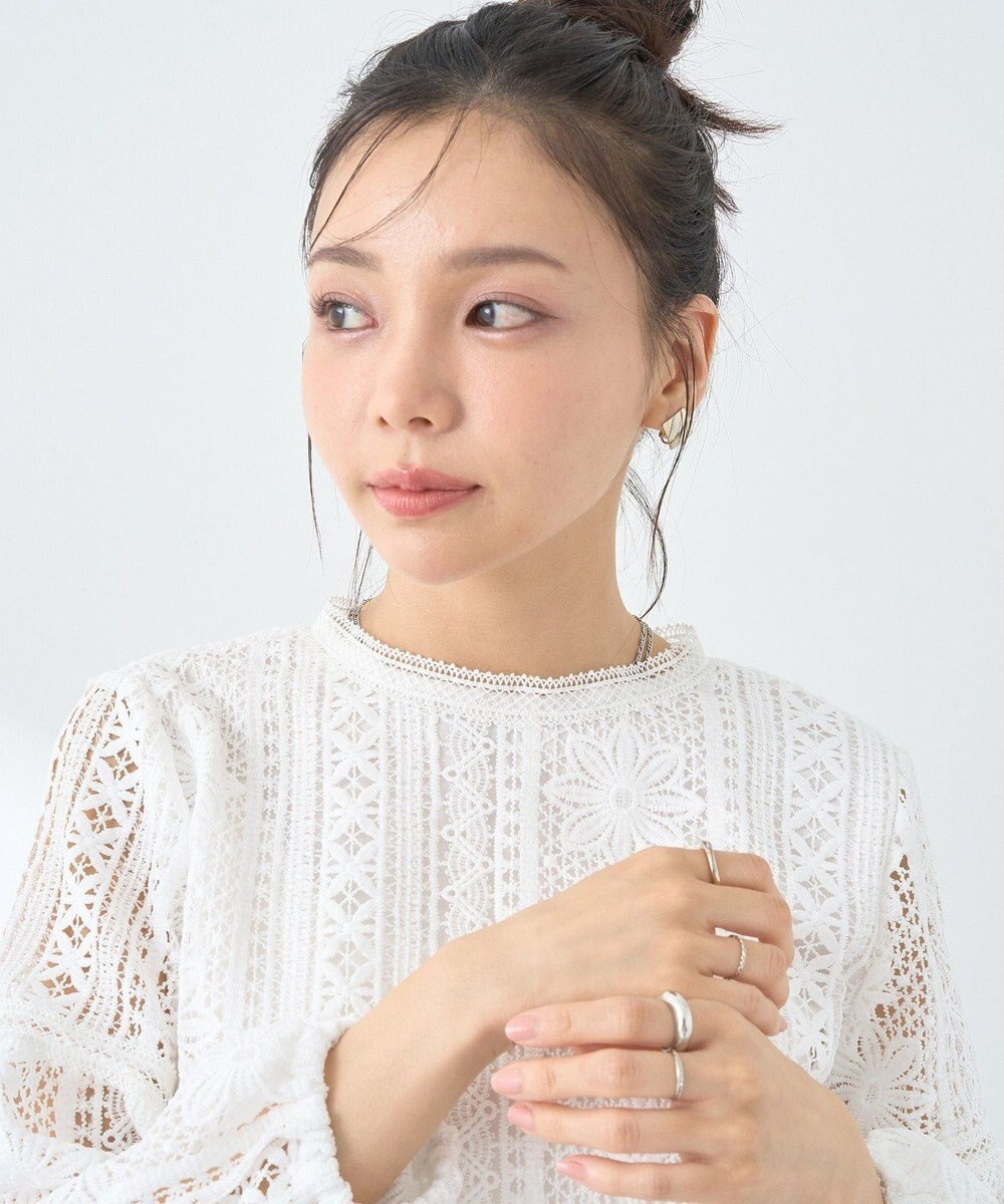 earth music&ecology レースプルオーバー 