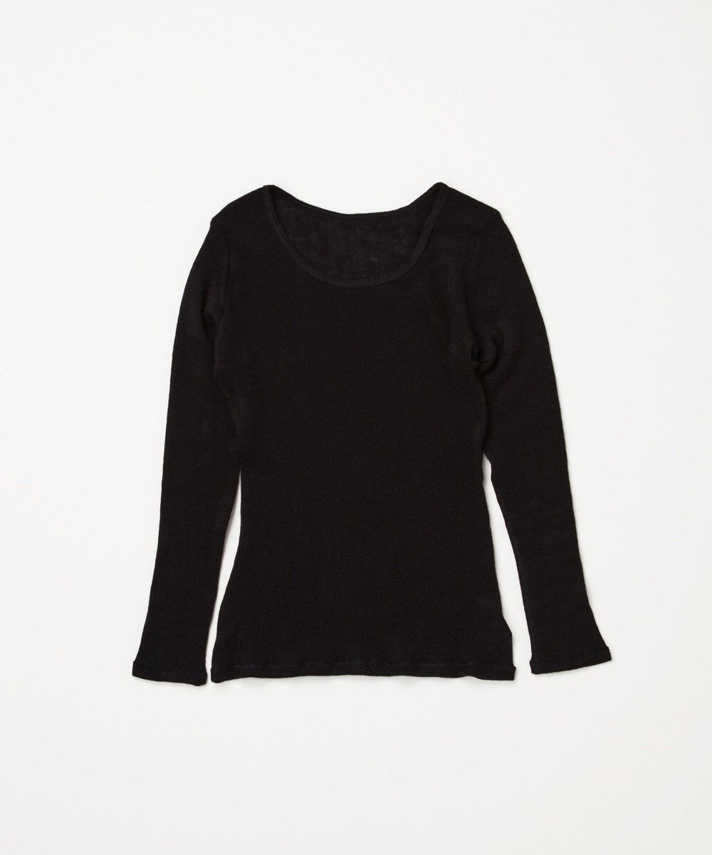 TOQUE 〈大草直子さんアドバイザー〉ロイヤルベビーアルパカ針抜きスムスインナートップス 