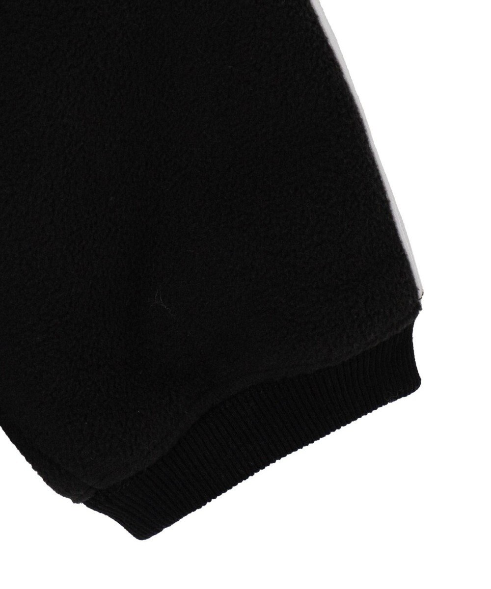 WEGO フリース　ワンポイントハーフZIPプルオーバー 