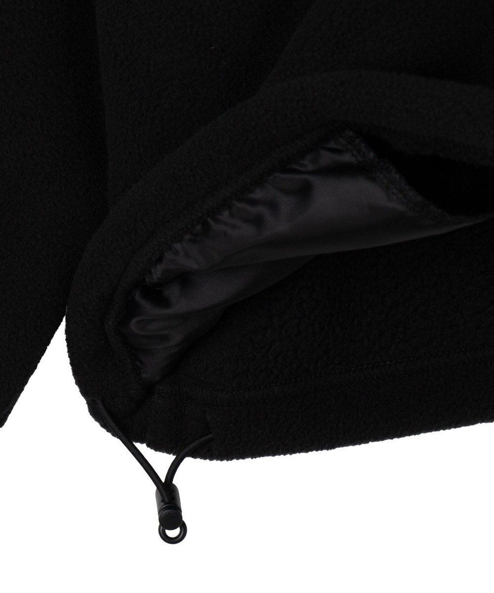 WEGO フリース　ワンポイントハーフZIPプルオーバー 