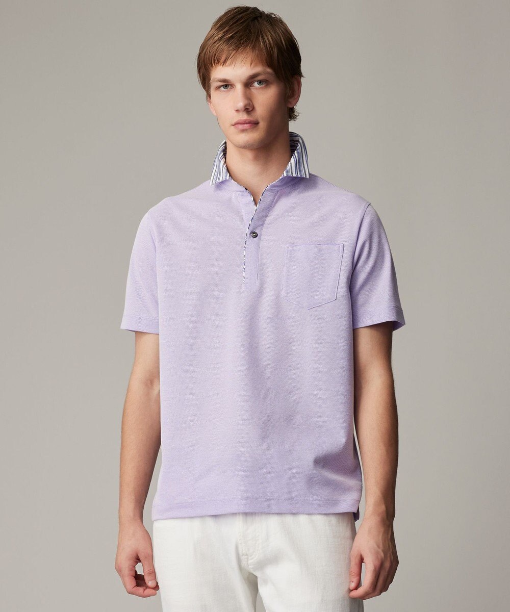 JOSEPH ABBOUD 【愛されて20年！オーガニックコットン使用】ダディ ポロシャツ 