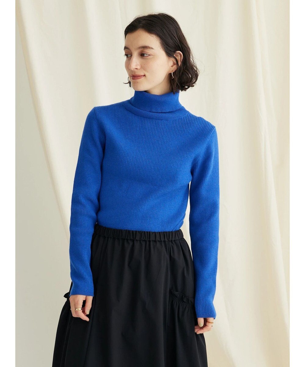 CRAFT STANDARD BOUTIQUE リブタートルネックニットプルオーバー 