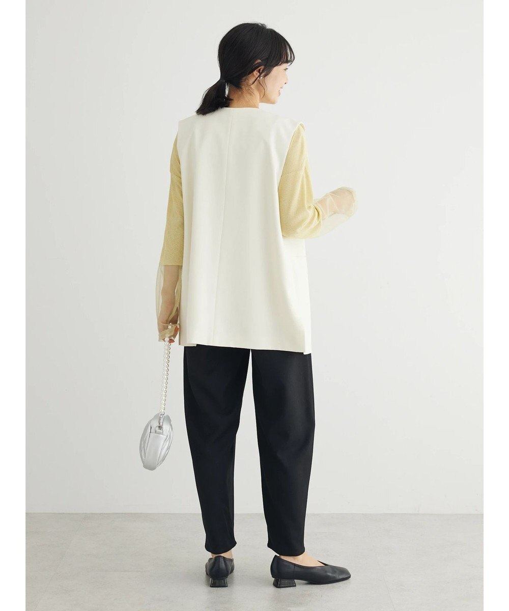 Green Parks ワンタックカーヴィーパンツ 