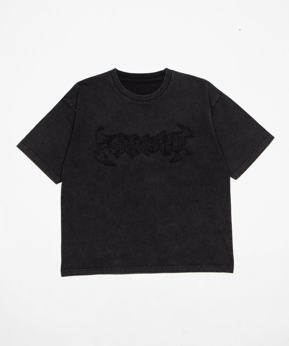 WEGO 【ユニセックス着用ITEM/MLサイズ展開】ブリーチダメージアップリケT（SS） 