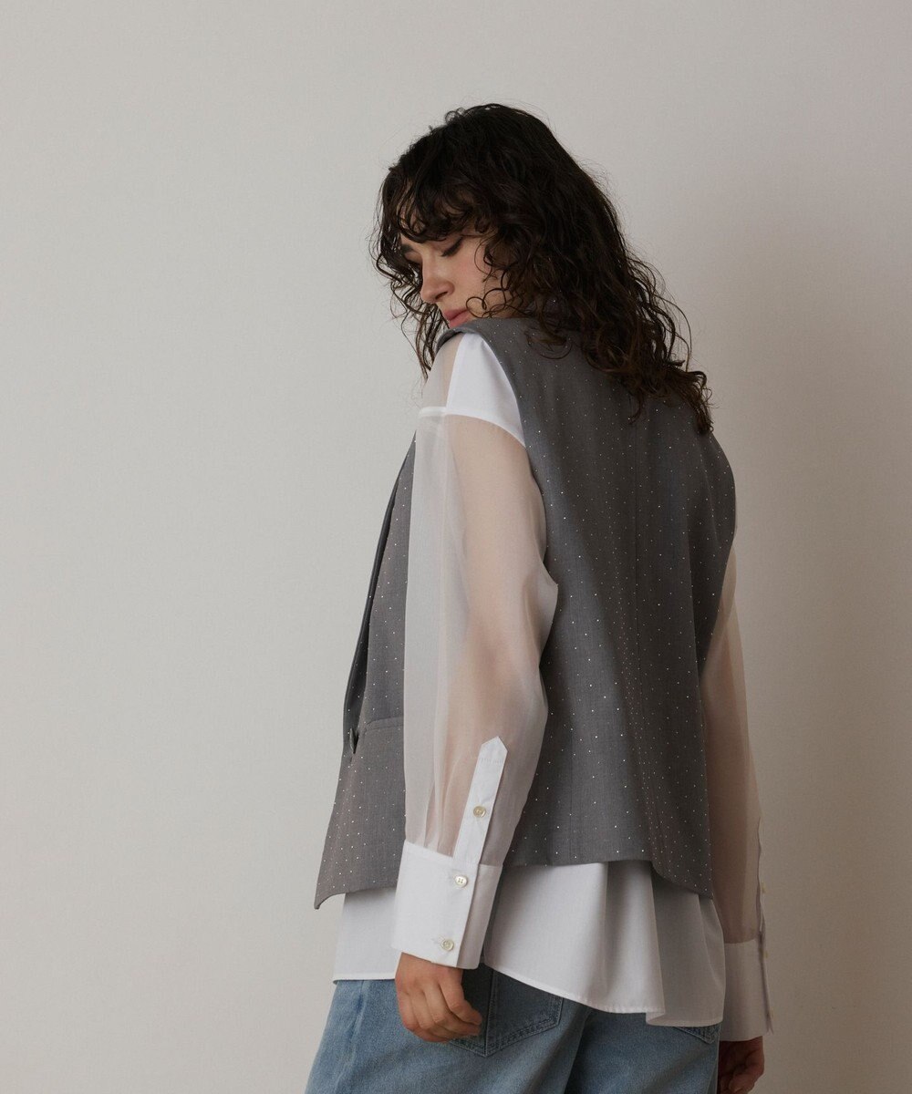 GRACE CONTINENTAL イレヘムビジュージレジャケット 