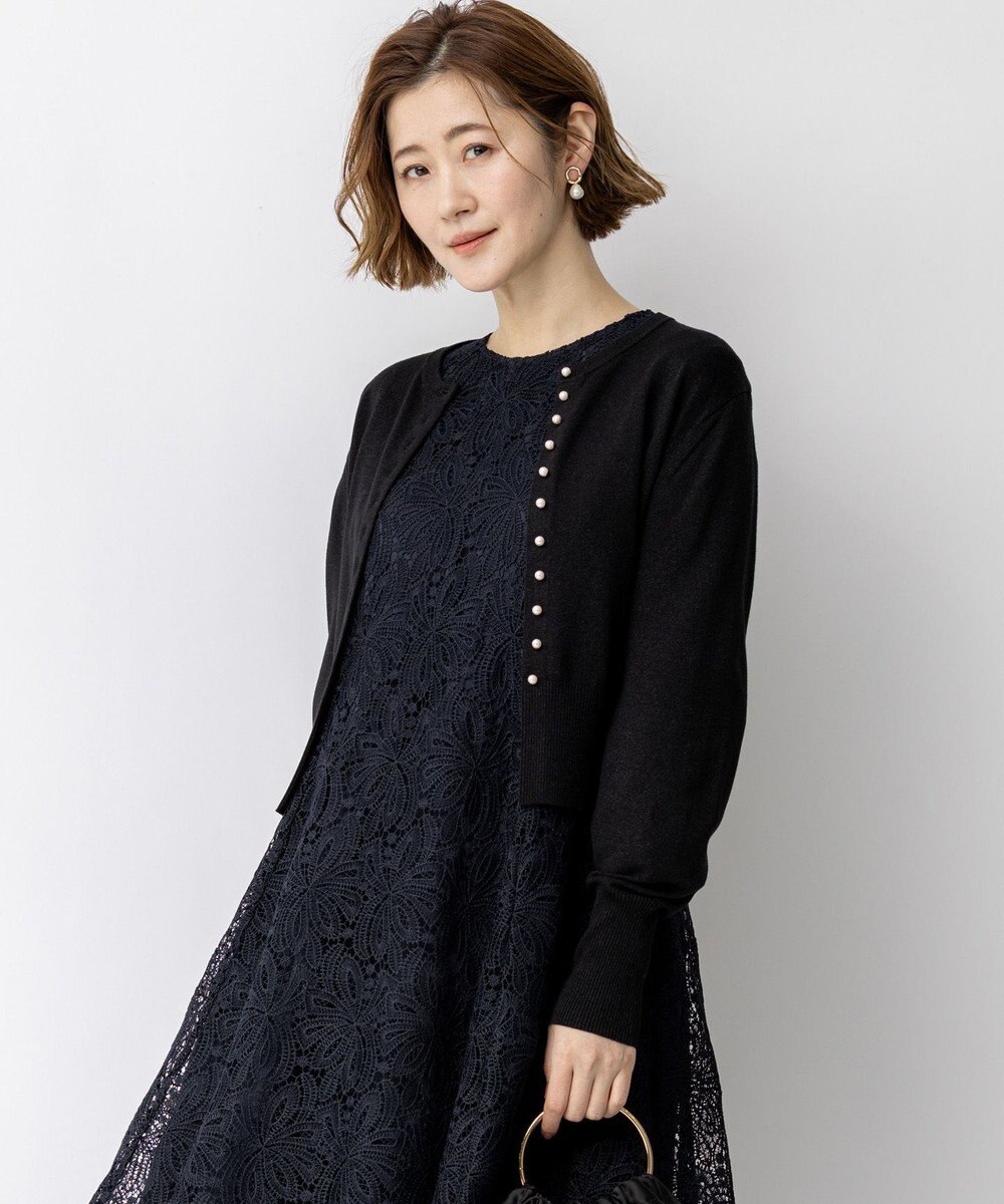 23区 【APPLAUDIR】コンパクト ラメカーディガン 