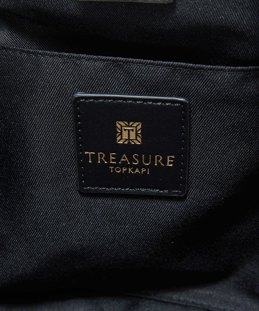 TOPKAPI 【TREASURE TOPKAPI】ロングハンドル タック カゴバッグ 