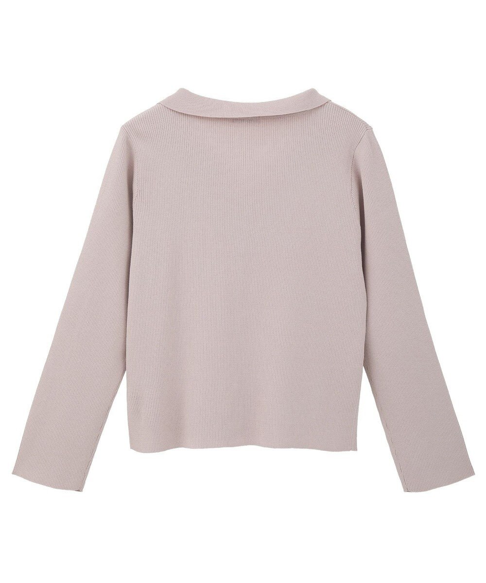 earth music&ecology 【接触冷感】襟付きニットカーディガン 