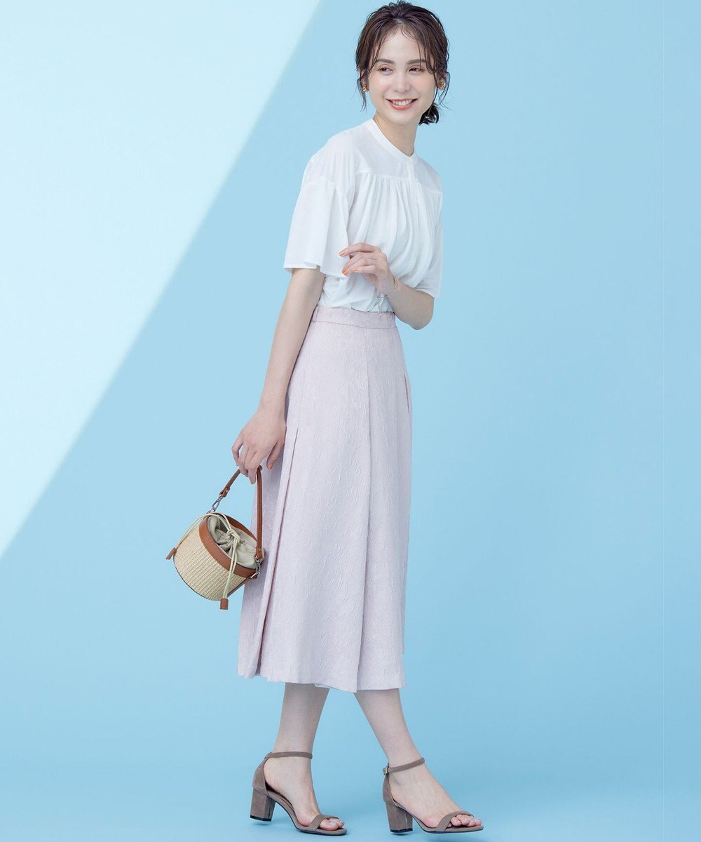 組曲 L 【速乾】ドライタッチ フレア袖トップス 