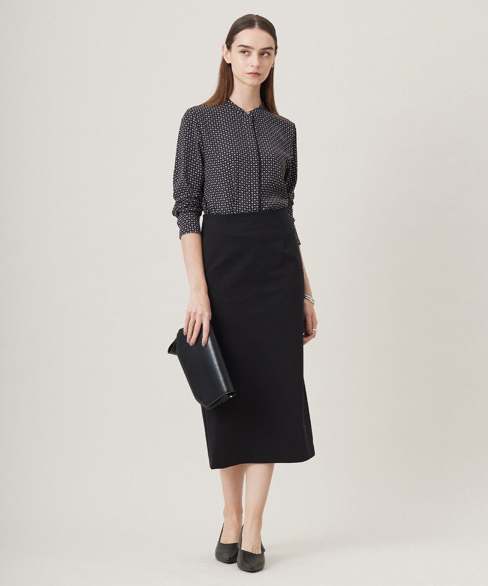 ICB 【洗える】 コットンコンプレッシャー スカート 