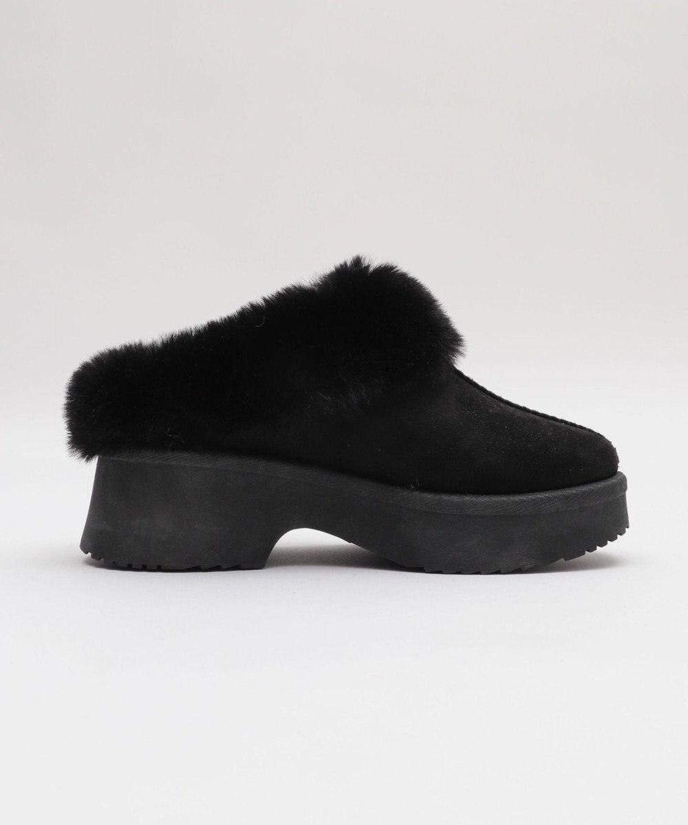 WEGO 【25年秋冬新作/あったかい】ムートンタッチサボ 