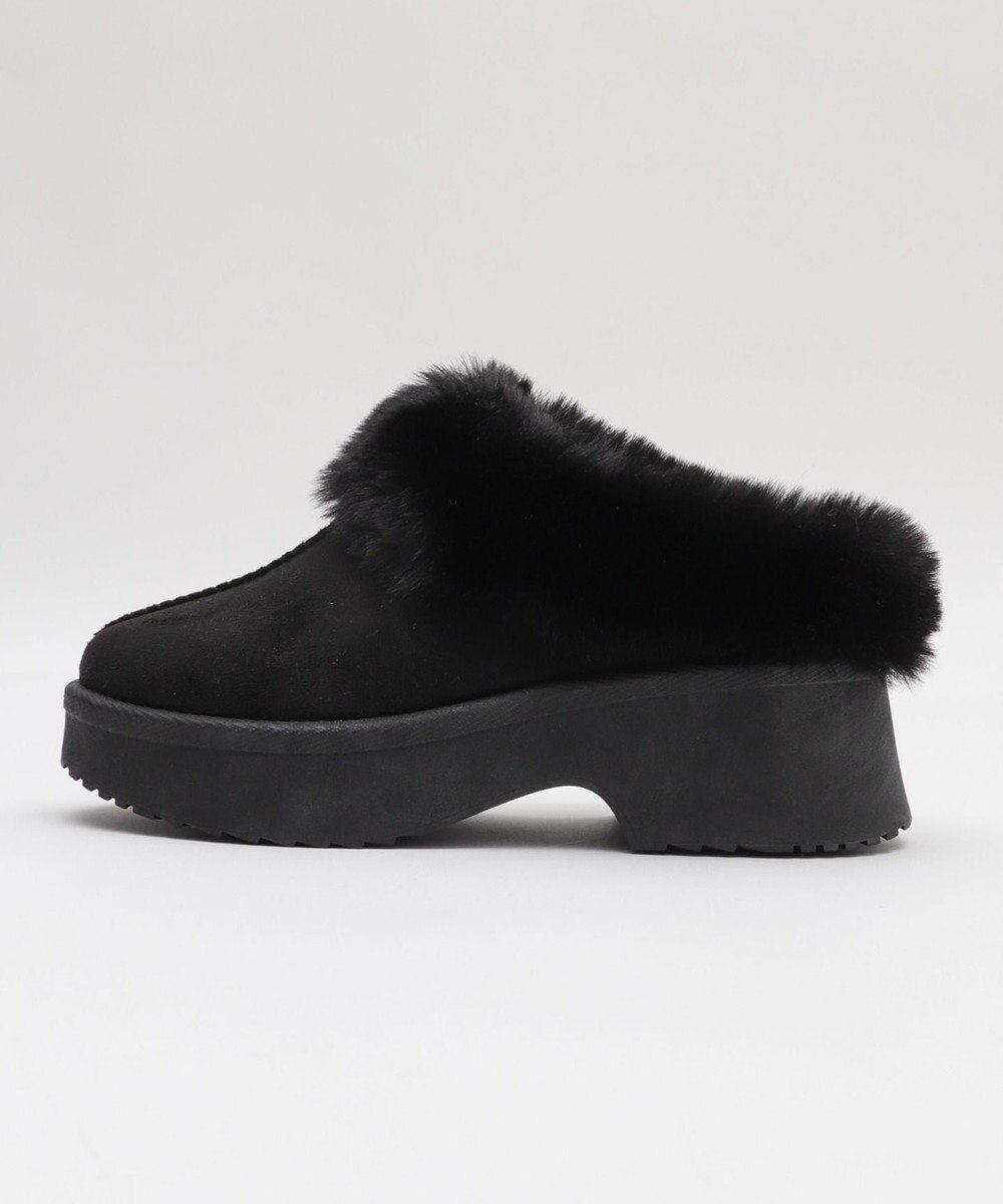 WEGO 【25年秋冬新作/あったかい】ムートンタッチサボ 