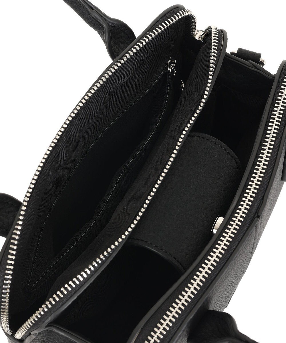 style code ９月18日入荷【 500ml ペットボトル収納可能 】ダブルファスナー　三層仕切り ミニショルダー ハンドバッグ 