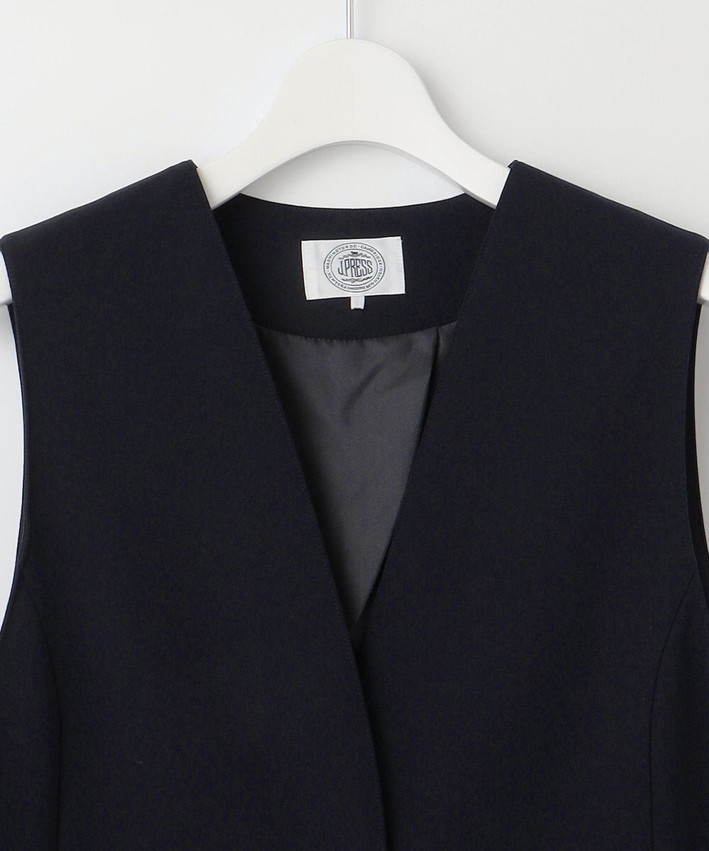 J.PRESS LADIES T/Rアルガンシルク ジレ 