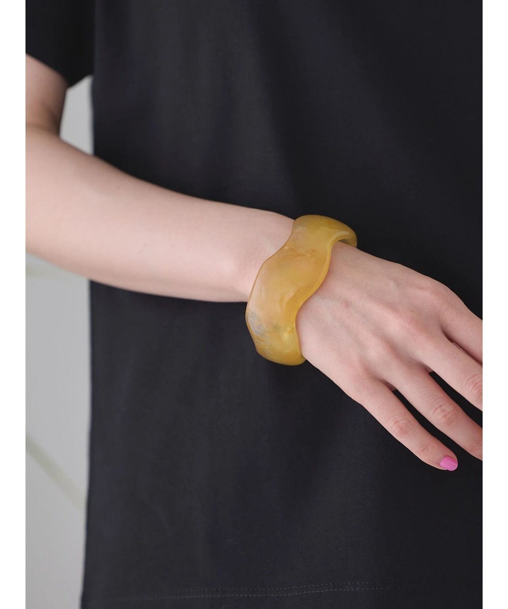 AMERICAN HOLIC ボリュームＣ型マーブルバングル 