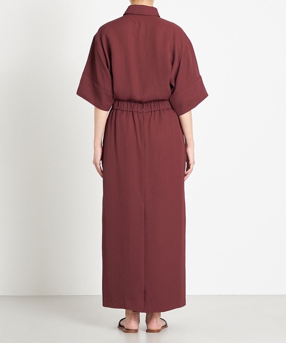 NAVE 【ReNAVE　洗える】アセテートギャバスカート 