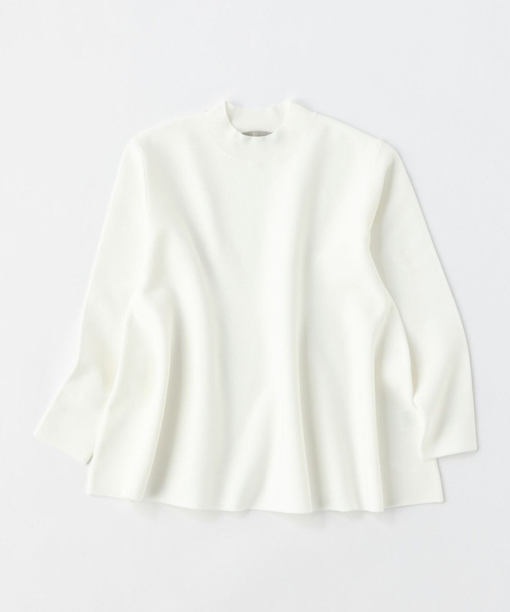 UNFILO 【新色追加】ペプラムニット 