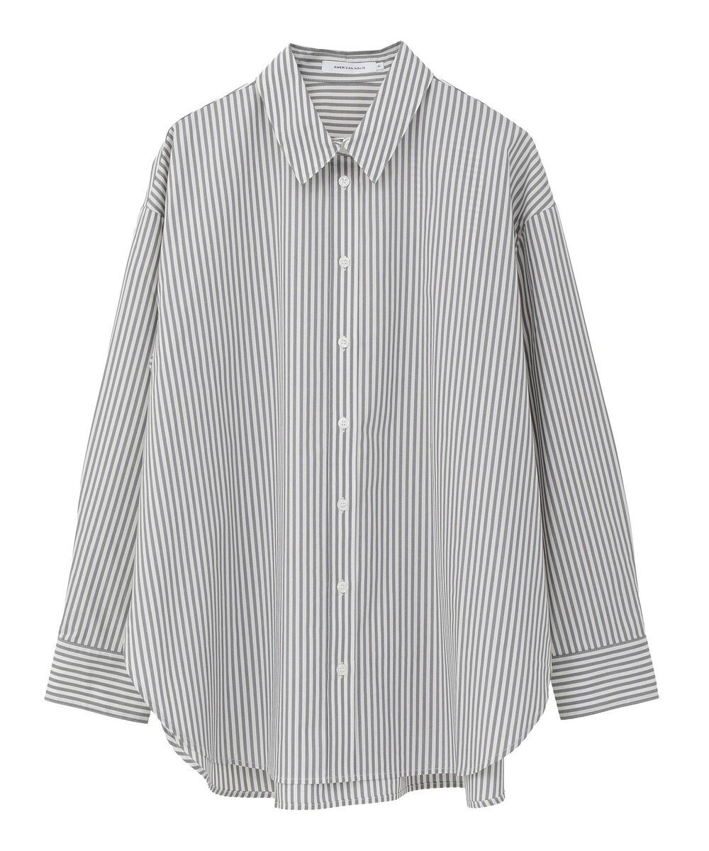 AMERICAN HOLIC 配色レギュラーカラーシャツ 