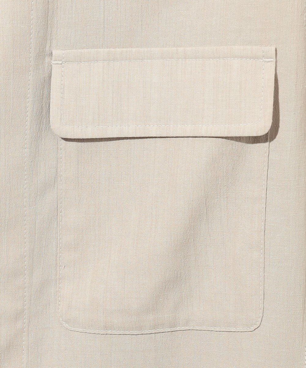 JOSEPH ABBOUD 【洗える・麻混】クールリネン シャツ 