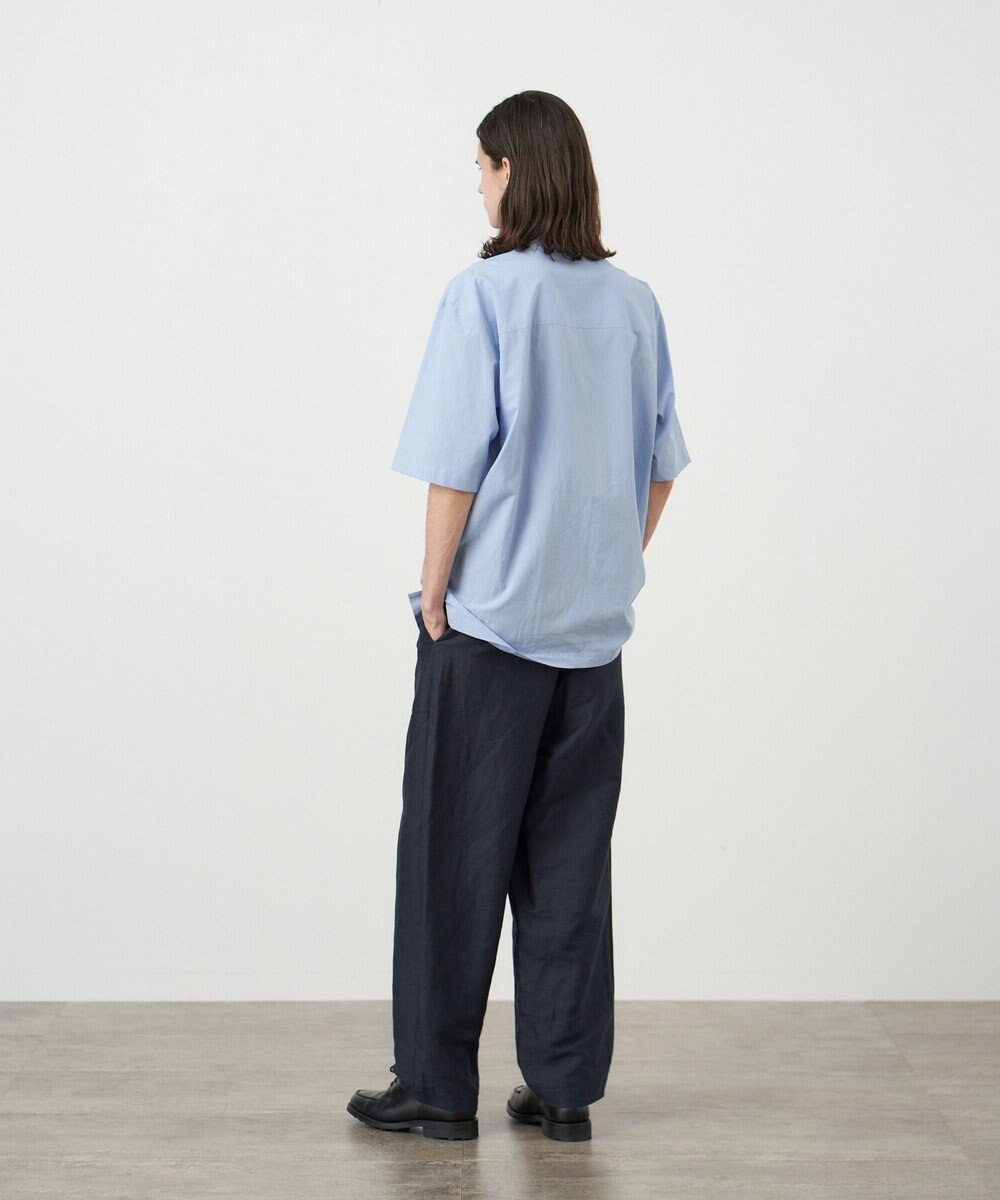 ATON COTTON HEMP SATIN | ベイカーパンツ - UNISEX 