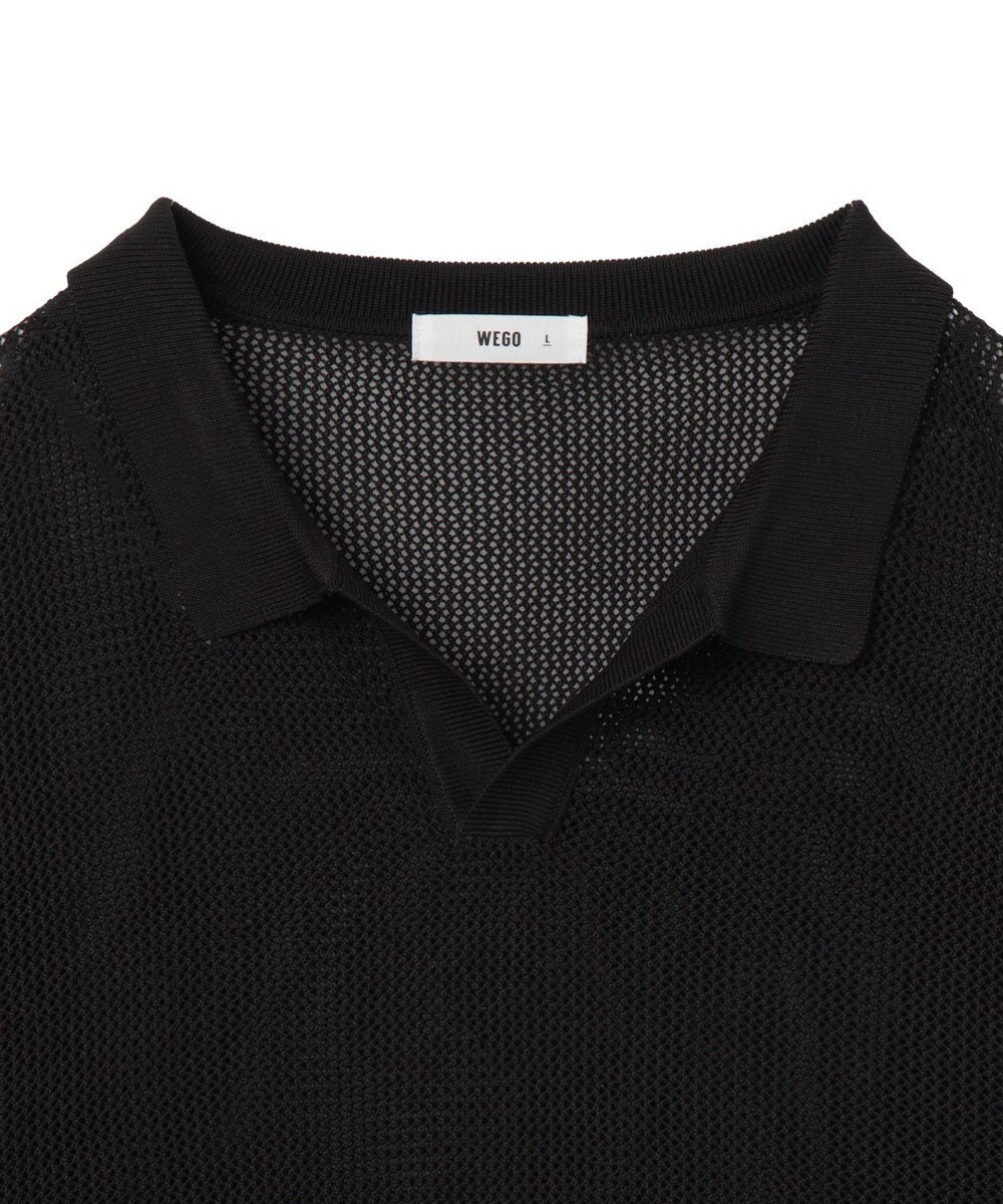 WEGO メッシュポロニットプルオーバー（S） 