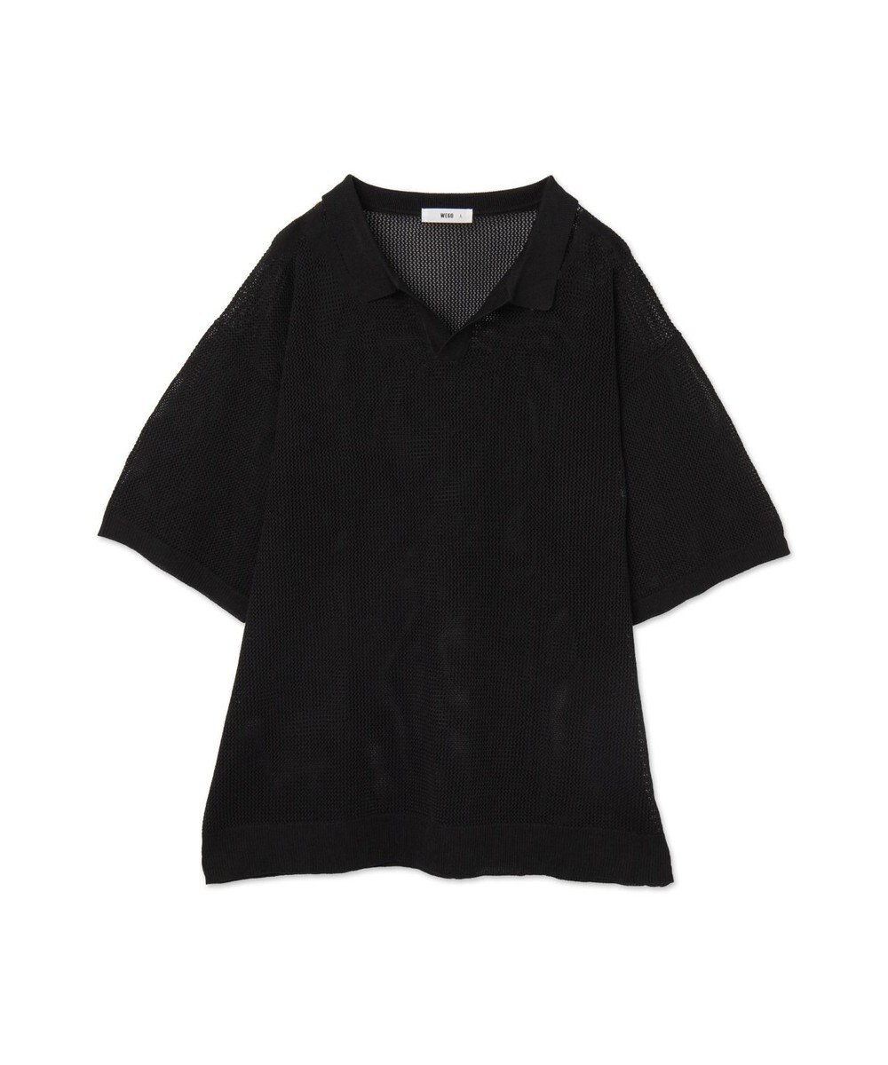 WEGO メッシュポロニットプルオーバー（S） 