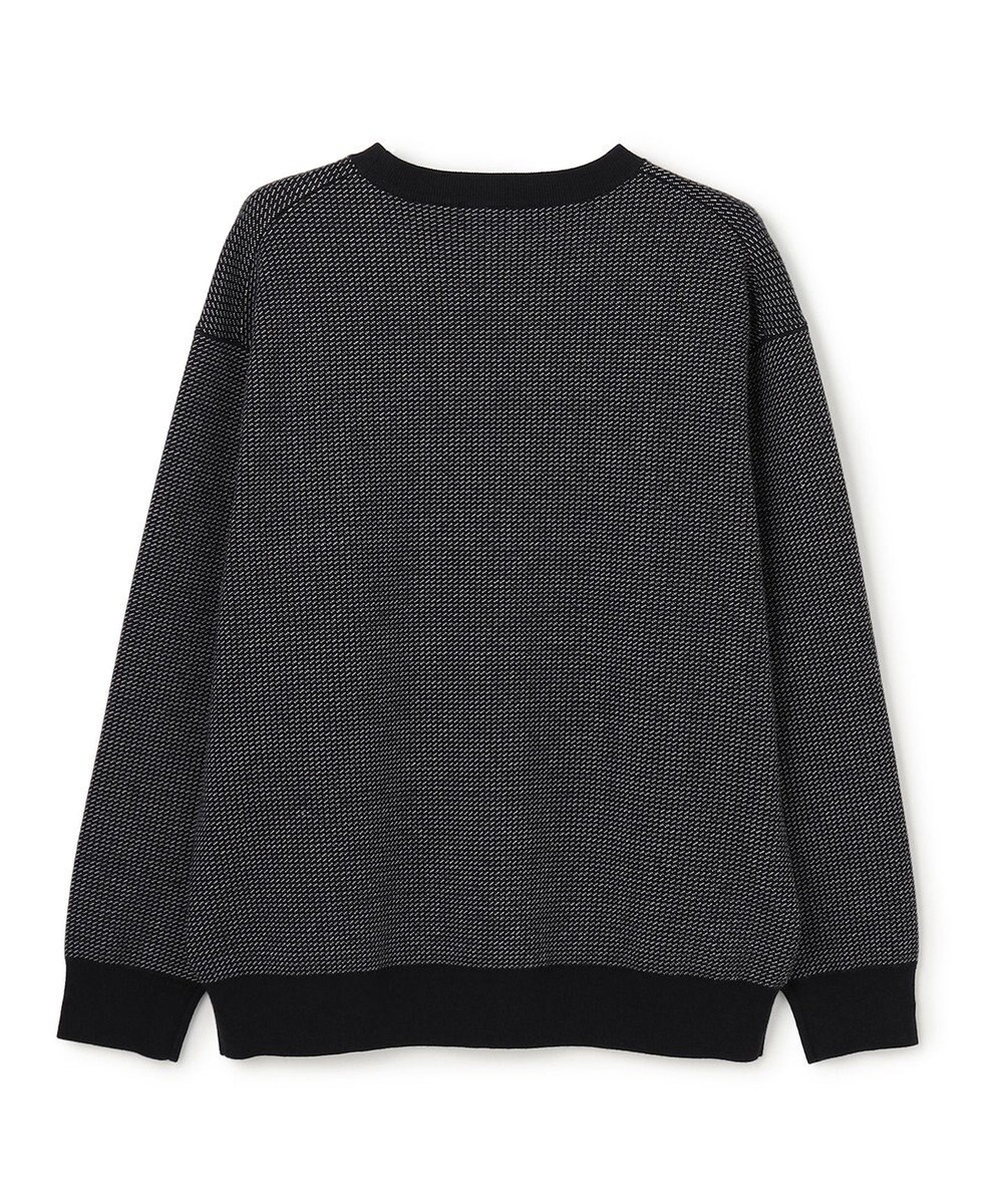 UNFILO MENS 【洗える/抗菌防臭】スムースシルキーニット バーズアイ 