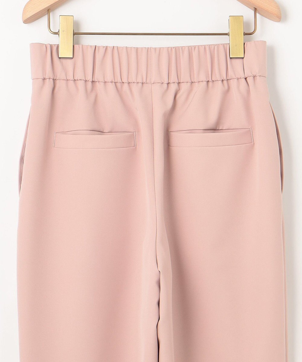 組曲 【洗える・ストレッチ】プランタンカラークロップド パンツ 