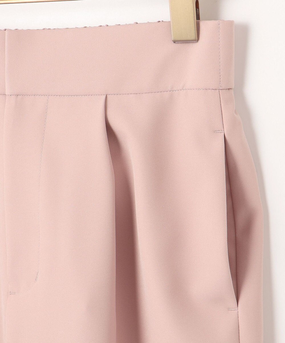 組曲 【洗える・ストレッチ】プランタンカラークロップド パンツ 