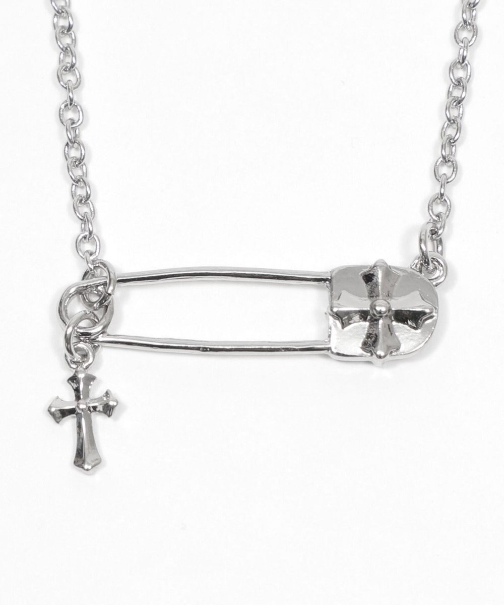 WEGO Lスセーフティピンモチーフネックレス 