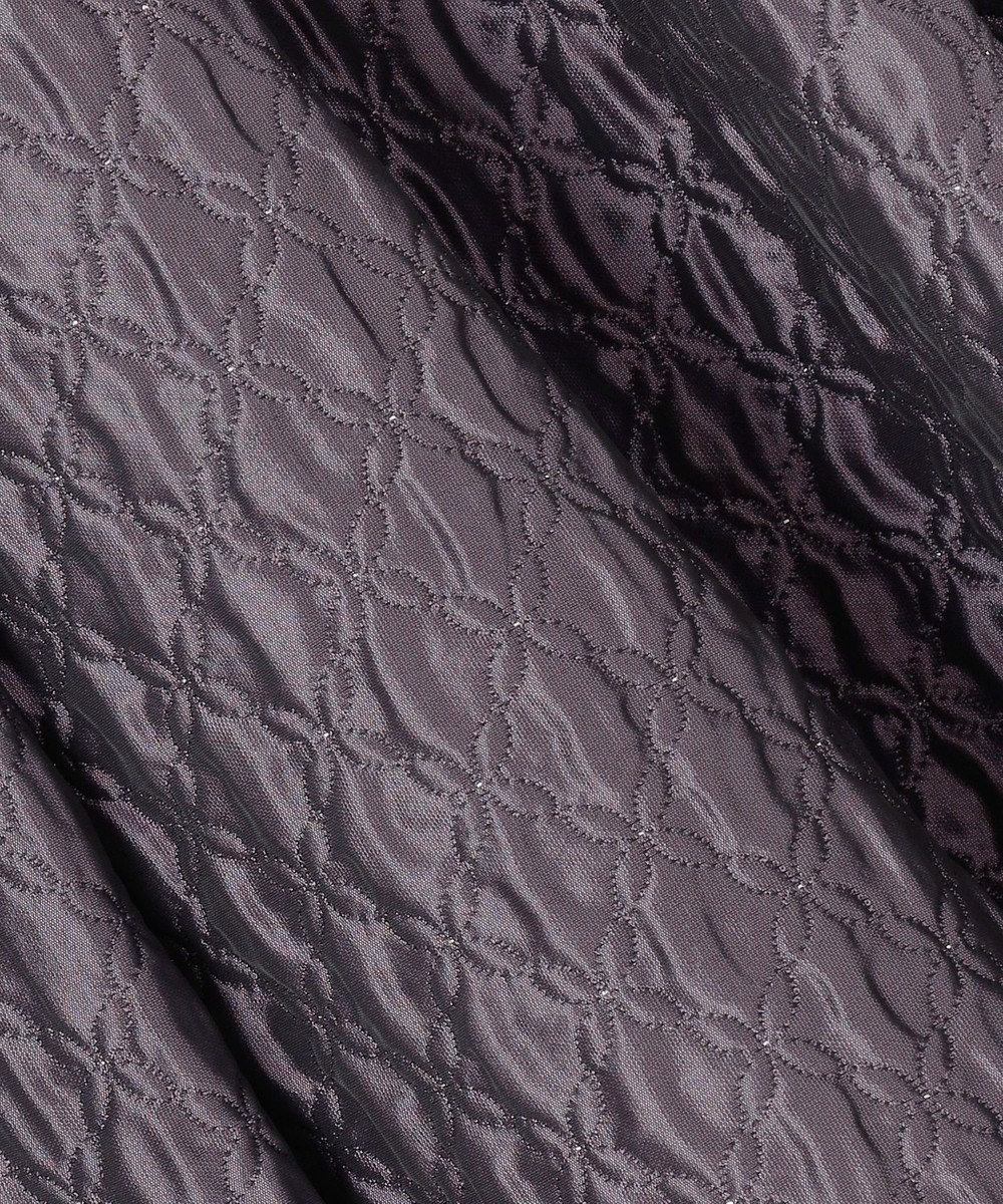 組曲 ジオメトリックフラワージャガード フレアスカート 