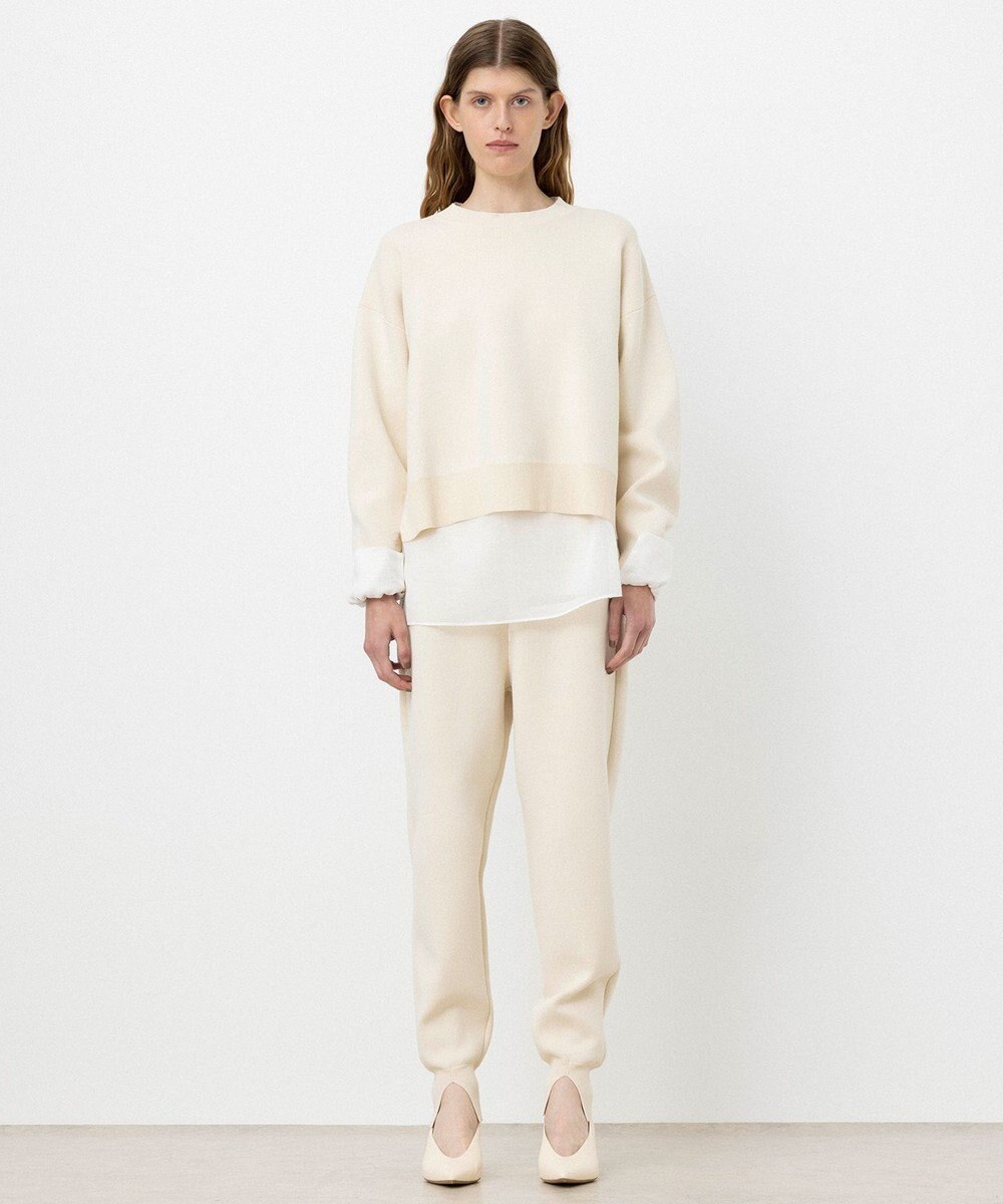 NAVE 【ReNAVE・洗える】スムースニット プルオーバー 