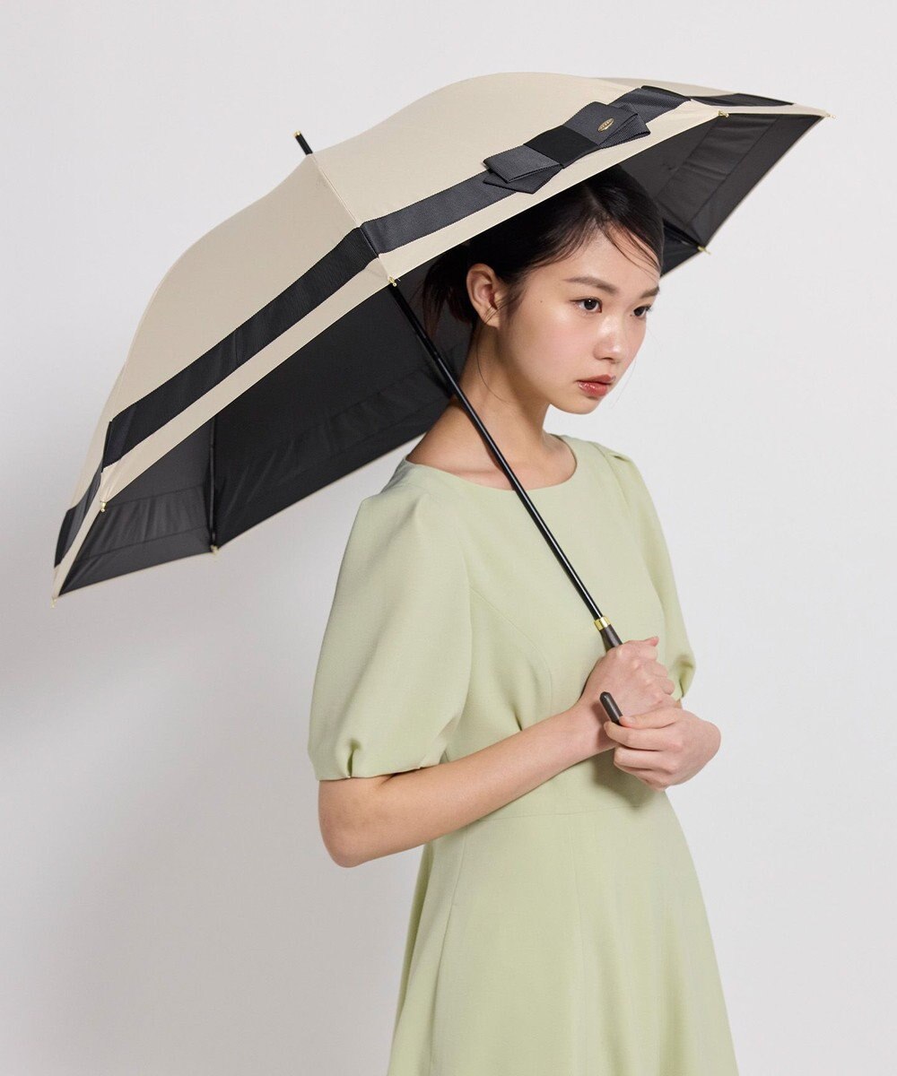 TOCCA 【晴雨兼用】SIDE RIBBON UMBRELLA 長傘 