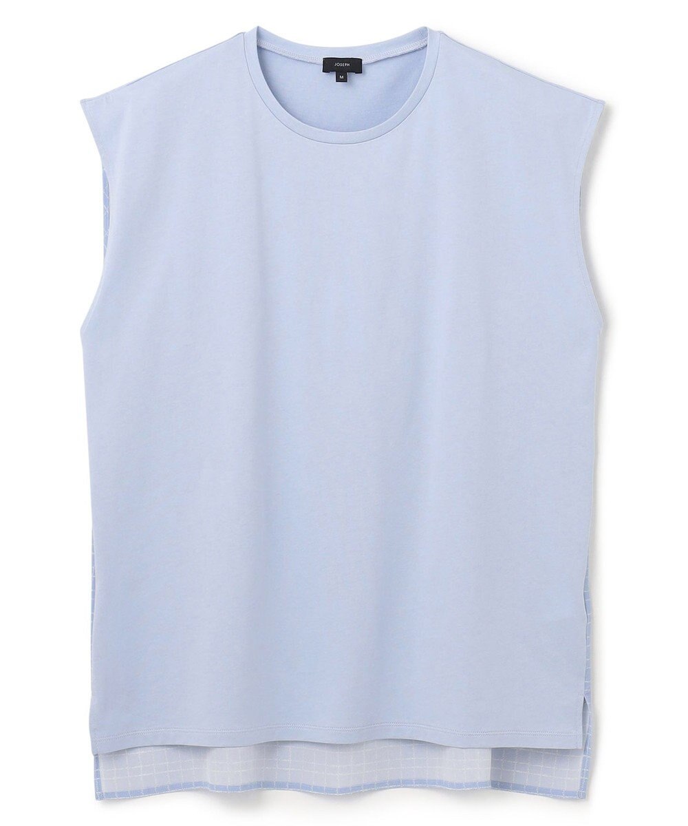 JOSEPH 【洗える】アクロスプリント×ジャージー　カットソー 