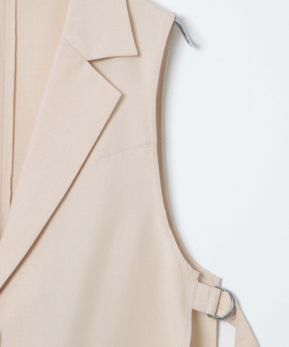 WEGO リネンライクサイドベルトベスト 