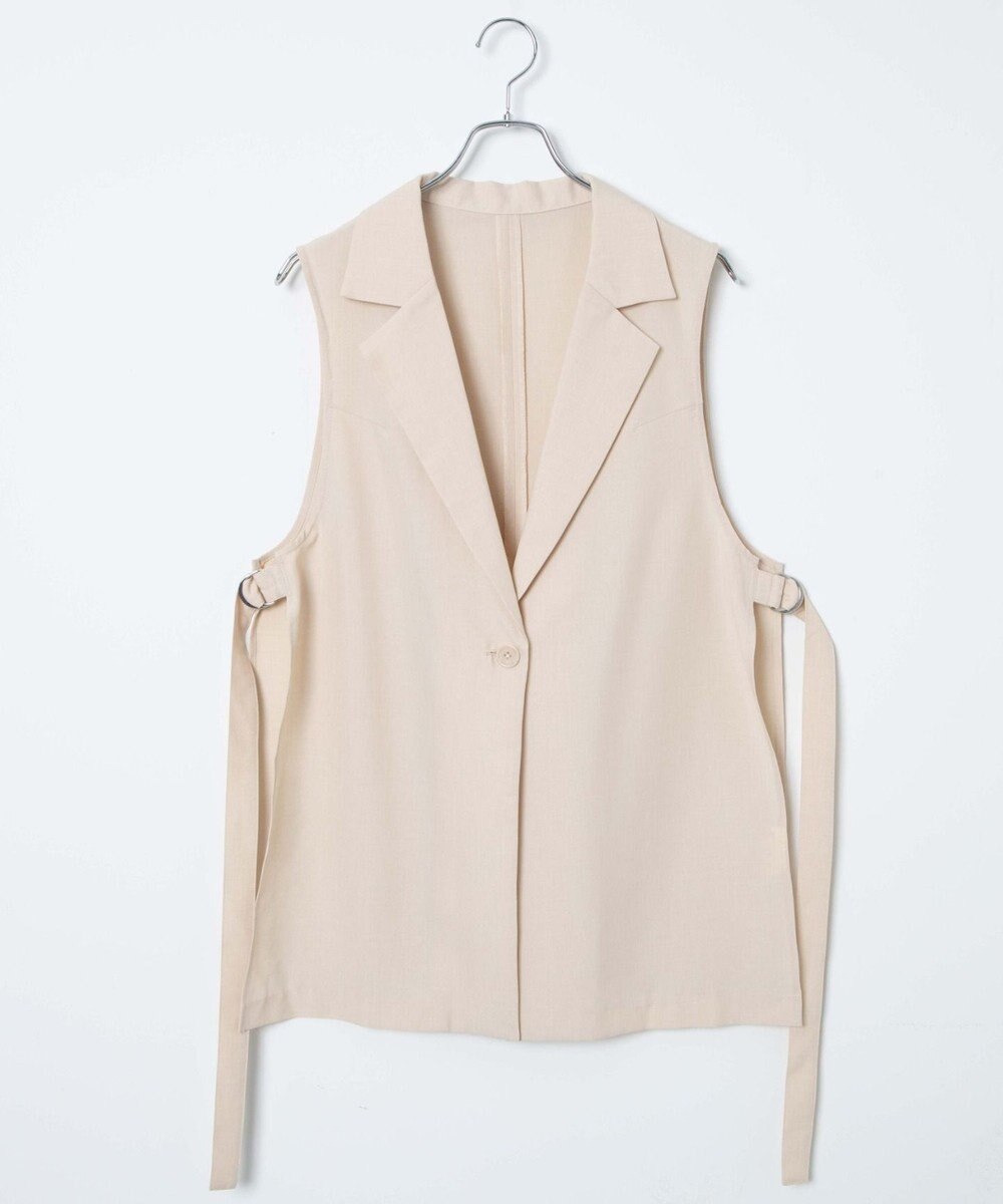 WEGO リネンライクサイドベルトベスト 