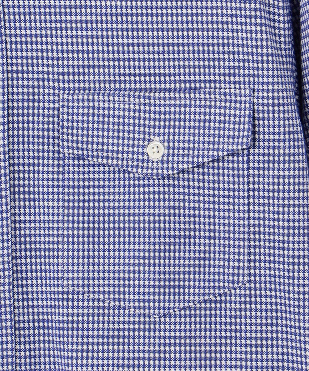 J.PRESS MEN 【KING SIZE】ギンガムネルジャージ シャツ/B.D 